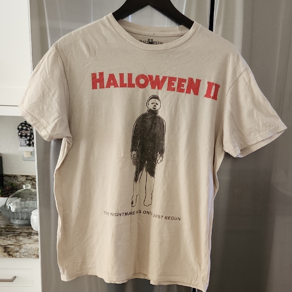 HALLOWEEN II TEE SHIRT, SIZE LARGE